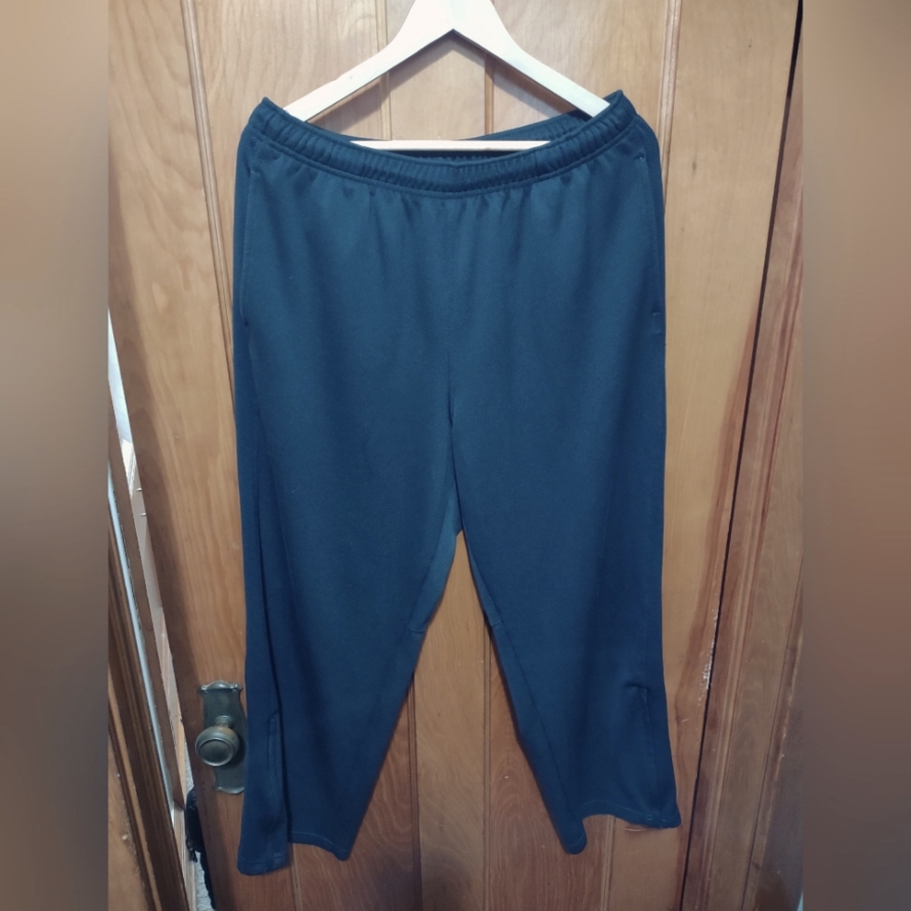 Tek Gear L athletic/track pants navy blue